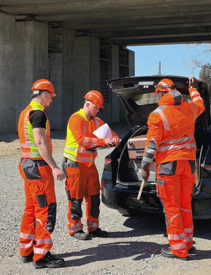 Wagenmeister im Einsatz